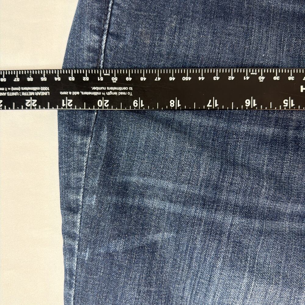 Cinch Lynden Jeans Womens 33/15L Blue Flare High Rise Stretch Denim MJ81454071 - Picture 8 of 11